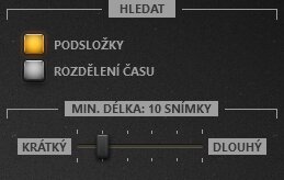 Time-Lapse Tool Nastavení importu obrázků