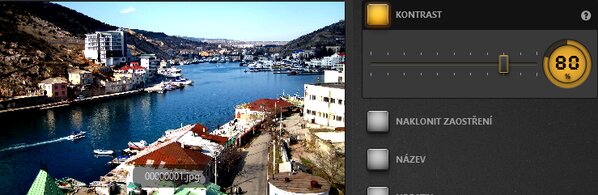 Time-Lapse Tool Efekt kontrastu příklad