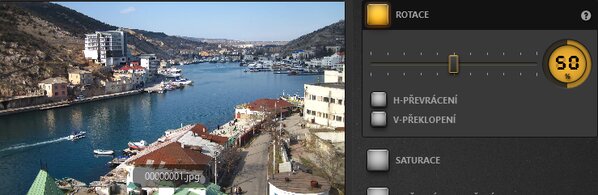 Time-Lapse Tool Efekt rotace