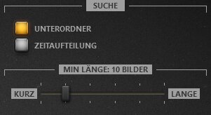 Time-Lapse Tool Importeinstellungen