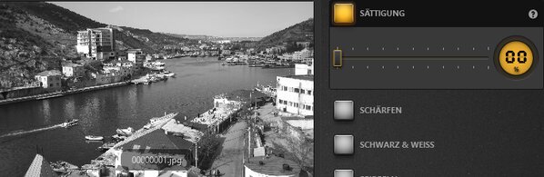 Beispiel für Sättigungseffekt