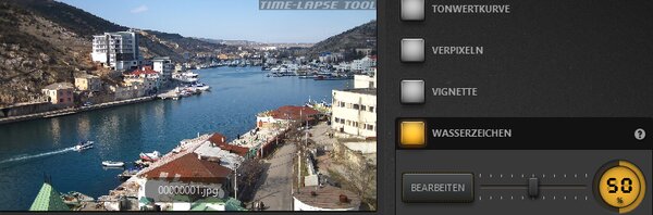 Beispiel für Wasserzeichen-Effekt