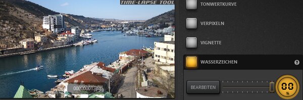 Beispiel für nicht-transparentes Wasserzeichen