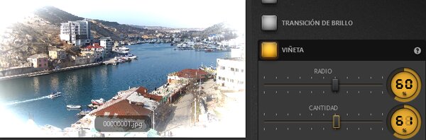 Ejemplo de Efecto de Viñeta