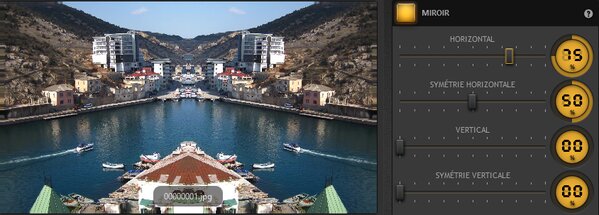 Effet miroir Time-Lapse Tool