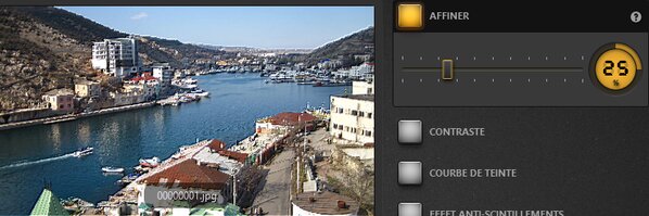 Time-Lapse Tool Effet de Netteté