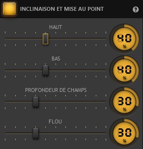 Paramètres de l Paramètres de l