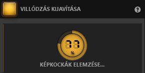 Time-Lapse Tool villódzás kijavítása effektus beállításai