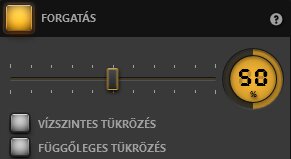 Time-Lapse Tool forgatás effektus beállításai Time-Lapse Tool forgatás effektus beállításai