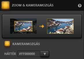 Time-Lapse Tool zoom & kameramozgás effektus példa Time-Lapse Tool zoom & kameramozgás effektus példa