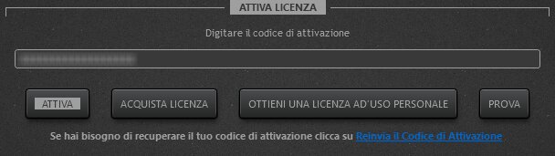 Time-Lapse Tool Schermata Attivazione.