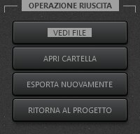 Time-Lapse Tool Schermata Esportazione Video Riuscita