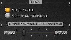 Time-Lapse Tool Impostazioni Importazione Immagine