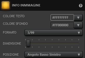 Time-Lapse Tool Info Impostazioni effetto cornice Time-Lapse Tool Info Impostazioni effetto cornice