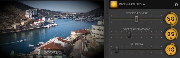 Time-Lapse Tool Effetto vecchia pellicola