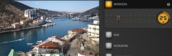 Time-Lapse Tool Effetto nitidezza