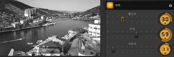 Time-Lapse Tool 흑백 효과