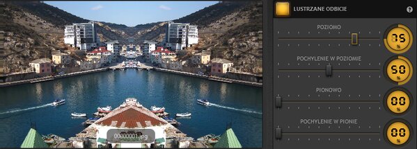 Efekt lustrzanego odbicia Time-Lapse Tool