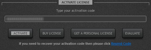 Time-Lapse Tool Activation Screen.