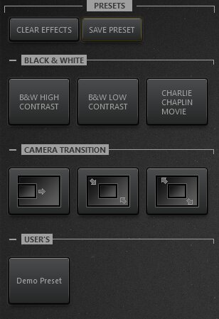 Time-Lapse Tool Effect Presets