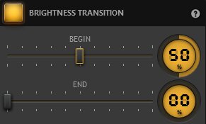 Time-Lapse Tool Brightness Transition Effect Settings Time-Lapse Tool Brightness Transition Effect Settings
