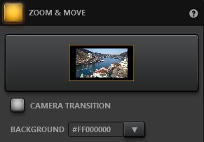 Time-Lapse Tool Zoom And Move Effect Settings Time-Lapse Tool Zoom And Move Effect Settings