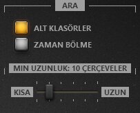 Time-Lapse Tool Resim İçe Aktarma Ayarları