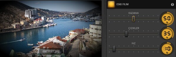 Time-Lapse Tool Eski Film Efekti