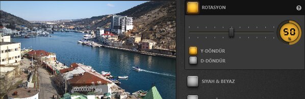 Time-Lapse Tool Döndürme Efekti Örneği